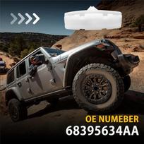 WO-Car Fender Flare Retainer Clip Fender Buckle 68526185AA 68395634AA For Jeep Gladiator JT Wrangler JL White 11Pcs