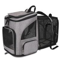 1Pc Breathable Pet Cat Carrier Backpack Foldable Pet Carrier Transport Travel Bag Expandable Large Capacity Creative for Cats Dogs