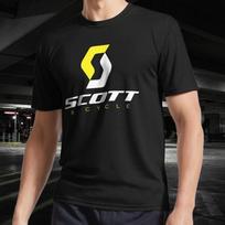 Scott Bicycle Logo Active T-Shirt Mens Womens Tees Top Funny Size S to 5XL S