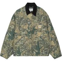 Carhartt WIP FW25 OG Detroit Striukė Klasikinis Užtrauktukas Laisvas Kirpimas Vidurinė Krūtinės Kišenė Detroit Striukė Vyriški Striukės I035614-3BL-06 M gray