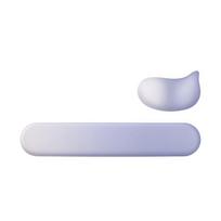 Ergonomic Keyboard And Mouse Pad Wrist Rest Set Cool Keypad Cushion With Slip Proof Base Comfort Typing