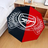 1PC Arsenal Football Club Crest Printed Umbrella Folding umbrella, automatic umbrella 8-Frame for Travel, camping Fan gifts Christmas Gifts