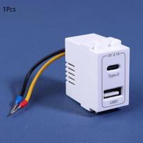 220V į 5V 128 tipo USB maitinimo modulis 2.1A greito įkrovimo adapteris studentų elektronikos mokymo kursams B