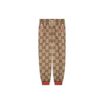 GUCCI megztos kelnės vyriškos rudos 676473-XJDXI-2270 L-Cut Size Label ruda
