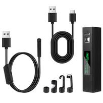 Vandeniui atspari pramoninė Wi-Fi endoskopinė kamera 5.0MP 1200P 8MM mini objektyvas, skirtas iPhone Android telefonams PC USB automobilio apžiūros boreskopas 1M