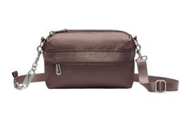 Nike Polyester Fanny Pack, Handheld Crossbody Bag, Shoulder Bag Regular Women's Coffee CW9304-291 Coffee gray