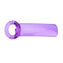 Butelių atidarytuvas „Easy Grip Jar“ rakto dangtelio atidarytuvas silpnoms rankoms pagyvenusiems žmonėms Kompaktiškas nešiojamasis Ergonomiško dizaino Patvarus skardinių atidarytuvo įrankis violetinė