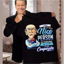 Jeff Dunham old man t shirt XXXL