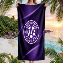 Austria Wien FC spausdinimo Greitai džiūstantis paplūdimio rankšluostis Mikropluošto sugeriantis Nešiojamas kelioninis maudymosi rankšluostis 70cmx140cm(27x55inch)