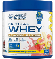 Applied Nutrition Critical Whey Protein, Banana Strawberry Smoothie, 132 g