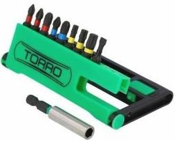 Antgaliai atsuktuvams TORRO 10 vnt. PH PZ TORX su laikikliu