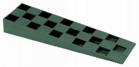 Pleištas TORRO PCV 15x45x95mm