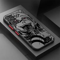 Japoniškas šaunus anime dėklas, skirtas Samsung Galaxy A17 A52 A34 A36 A54 A56 A55 A16 A15 A53 A14 A23 A52S A72 A73 A33 A35 Telefonui Galaxy A72 5G black