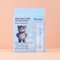 50 Pcs Sticky Ear Pick Adhesive Cotton Swab Ear Cleaning Reusable Sticky Ear Sticks Sticky Cotton Swab Ear Cleaning Tool