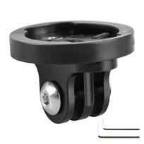 Kameros Žibinto Adapteris Stabilus Dviračio Kompiuterio Laikiklio Pagrindas Dviračio Priekinio Žibinto Laikiklis Kameros Stovas Garmin Edge Sąsajai black