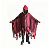 Halloween Skeleton Cape & Mask: Escape Room Ghost Zombie Costume Props Width 170cm, Length 140cm black