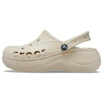 Crocs Baya Platform Clog EVA Clogs 4.1cm Women's Winter White 208186-11S 36-37 balta