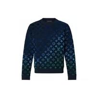 LOUIS VUITTON Laipsniškos monogramos Fil Coup džemperis 1A9GLF S mėlyna