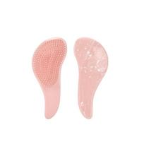 Soft Comb Anti-Static Hair Brush Handle Entangle Detangling Comb Shower Massage Comb Salon Hair Styling Accessories rožinė