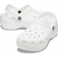 Crocs 206750 100 Platform Clogs White W5(220)