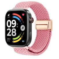 Magnetinis Dirželis Redmi Watch 6 5 4 Apyrankė Sportinis Nailoninis Reguliuojamas Pakeičiamas Pintas apyrankė correa Xiaomi Mi Band 8 Pro/9 Pro Redmi watch 6 pink