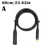 9 Pin EBike Motor Extension Cable Connector Female Power Adapter Wire Accessory Motor Cable E-bike Bike Cable Male To Elect L8C7 black