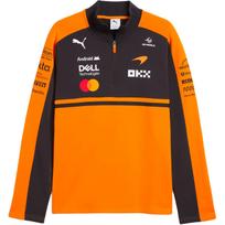 Puma X McLaren Racing Replica Stand Collar Pullover Long Sleeve Sweatshirt Men sweatshirt 713949-01 L black