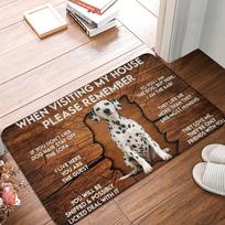 Cavalier King Charles Spaniel Doormat Non-Slip Entrance Kitchen Bath Floor Door Mats  Living Room Rug Carpet Footpad 40cmx60cm