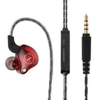 Laidinė ausinė Stereo erdvinis gilus žemas dažnis Muzikos grotuvas Ergonomiškos 3,5 mm laidinės ausinės Žaidimų ausinės Telefono priedas raudona