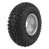 16X8-7 Padanga su 3 skylių ratlankiu 6PR Puiki sukibimas su keliu 7 colių ATV UTV Padangos ratas Go Kart golfo vežimėliui Sodo vejapjovei gray