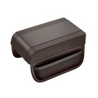 Waterproof Car Armrest Box Booster Pad With Pocket Heightening Elbow Pad  Elbow Rest tamsiai ruda spalva