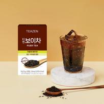 Teazen Vandens Mišinys Pu'er Arbata 10 Lazdelių/3 Dėžutės – 0 Cukraus Detoksikacijos Arbata Tea 10 Sticks/3box