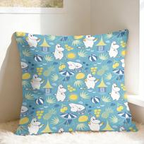 Cute M-Moomins Pillow Cover Soft Cushion Cover Funny Pillow Case For Wedding Party Home Decor 30X30CM
