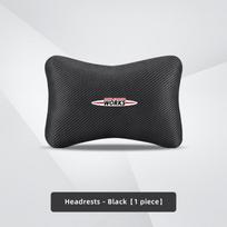 Automobilio sėdynės kaklo galvos atrama juosmens paminkštinimas ledo šilko pagalvė MINI JCW Cabrio Cooper Countryman Aceman Clubman Coupe Paceman zbfhp66 black
