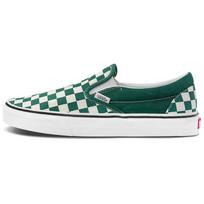 Slip-On Classic Vans 'Checkerboard - Green' VN0A4U382NH 40 white