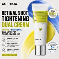 Celimax The Vita A Retinal Shot Stangrinamasis Dvigubas Kremas 50ml yellow