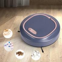 Grindų valymo robotas dulkių siurblys 3in1 Smart Blue