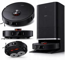 Valymo robotas XIAOMI X20 MAX 8000PA 4IN1 su stotele, juodas, WiFi