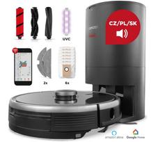 Grindų valymo robotas su plovimo funkcija Concept VR3520n 3in1 Rooplan, su įkrovimo stotele