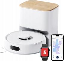 Robotas dulkių siurblys SwitchBot K10+ su LiDAR žemėlapiu, 150 min, Alexa, WiFi