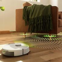Robotas dulkių siurblys iRobot Roomba 105 Combo + AutoEmpty dock (baltas)