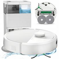 Valymo robotas iRobot Roomba Plus 405 Combo su AutoWash stotele, baltas