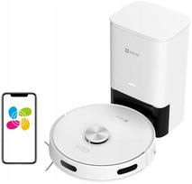 Valymo robotas Ezviz RE5 Plus 2w1 4000Pa 300 m² 300 ml LDS LiDAR baltas
