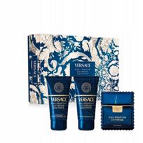 Versace 50 ml parfumuotas vanduo, 50 ml prausimosi gelis, 50 ml balzamas po skutimosi