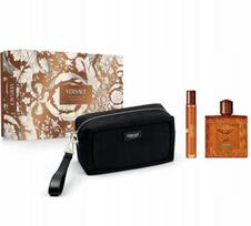 Vyriškų kvepalų rinkinys Versace Eros Najim EDP 100 ml + 10 ml su kosmetine