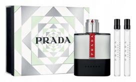 Kvepalų rinkinys PRADA LUNA ROSSA CARBON EDT 100 ml