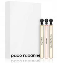 Parfumuotas vanduo rinkinys Paco Rabanne Lady Million Fabulous Olympea 3 x 4 ml kelioninis