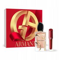 Dovanų rinkinys: Giorgio Armani Si Intense 100ml parfumuotas vanduo ir 4ml lūpų blizgis