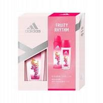 Dovanų rinkinys Adidas Fruit Rhythm DNS dezodorantas 75 ml + dezodorantas 150 ml