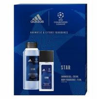 Rinkinys ADIDAS UEFA 10, 75 ml dezodorantas + 250 ml dušo gelis
